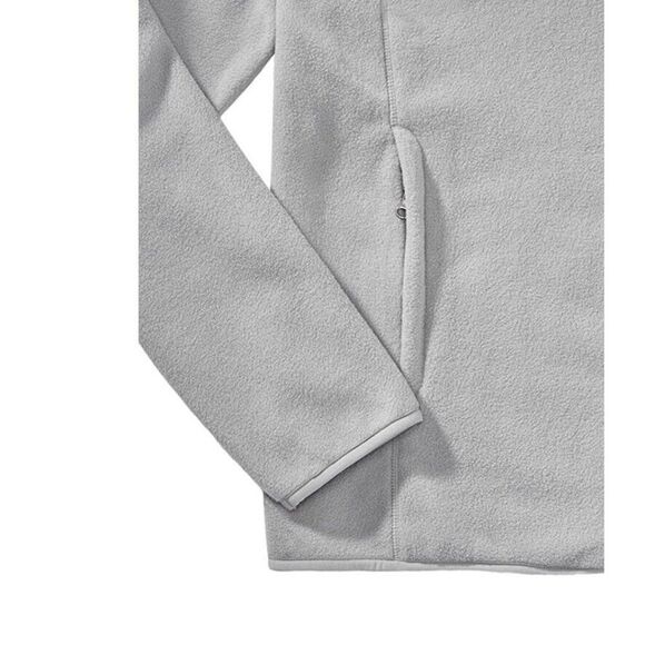 Men Full Zip Polar Fleece Sweater Jacket Gray Size 2XL - Picture 7 of 15